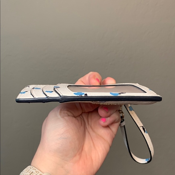 EUC - Kate Spade Dainty Bloom Floral Card Holder/Keychain - Picture 6 of 12